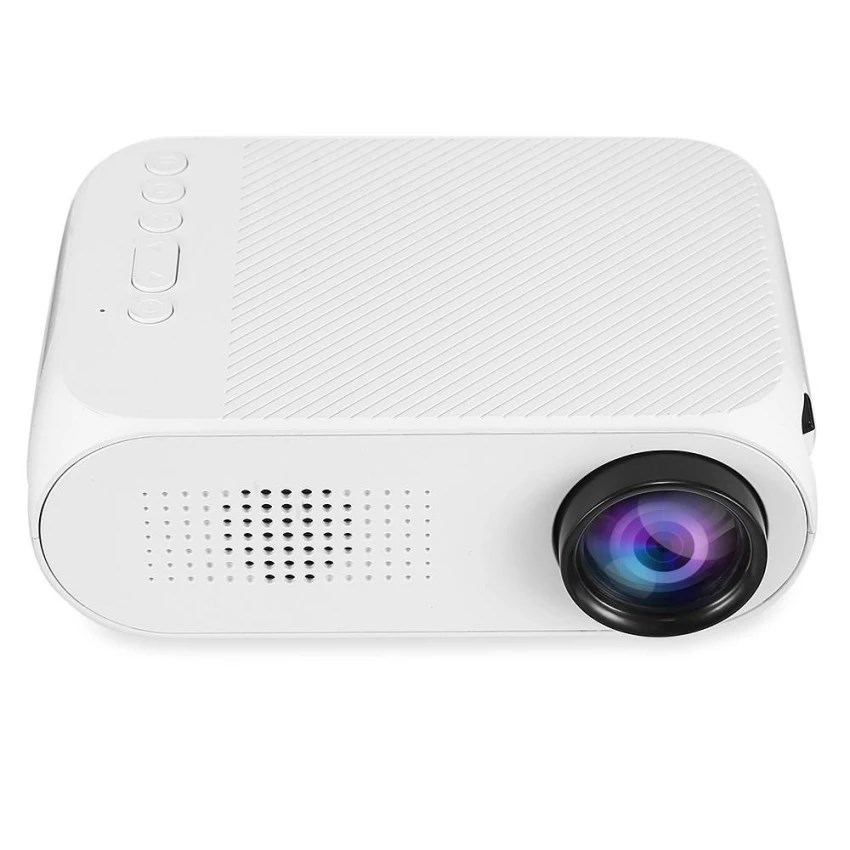Projector New Portable 600 Lumen 3.5mm Audio 320x240 Pixel HDMI-Compatible USB Mini Projector Home Media Play