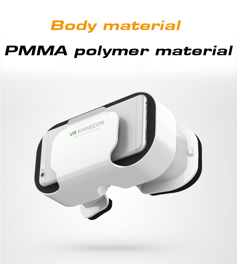 Mobile VR Glasses 3D Virtual Reality Game Console For Phone Wtih Bluetooth Controller Joystick