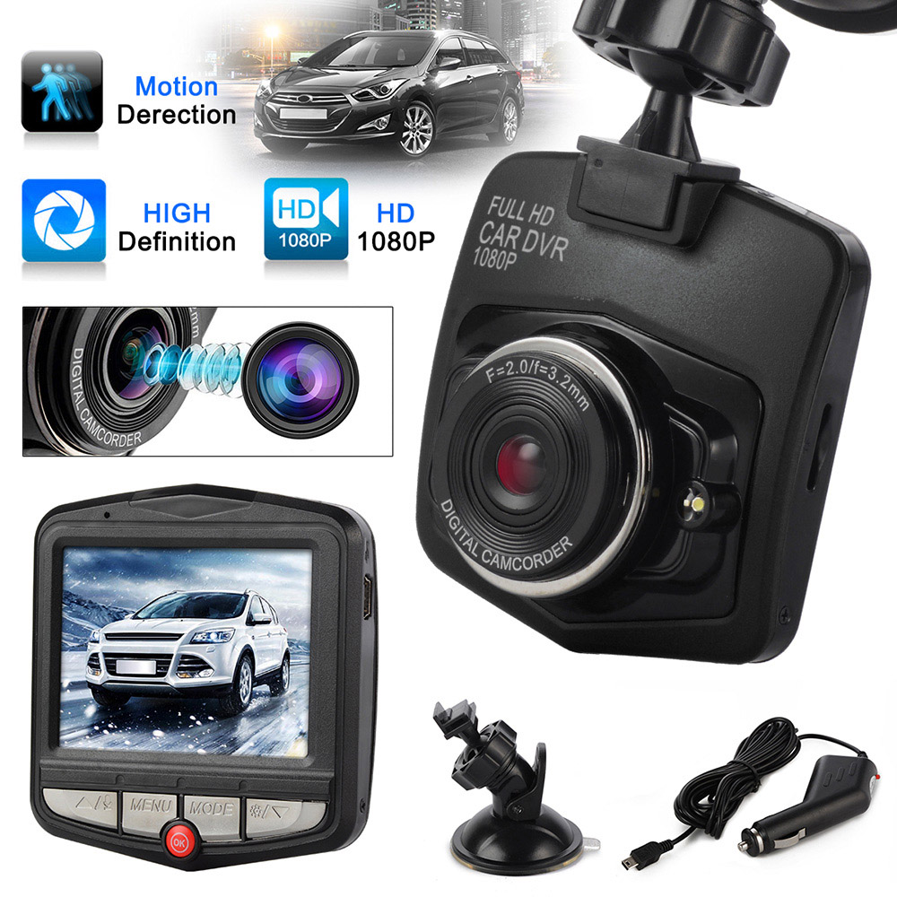 Car DVR Camera Dashcam Full HD 1080P Car Black Box Night Vision Video Recorder Backup