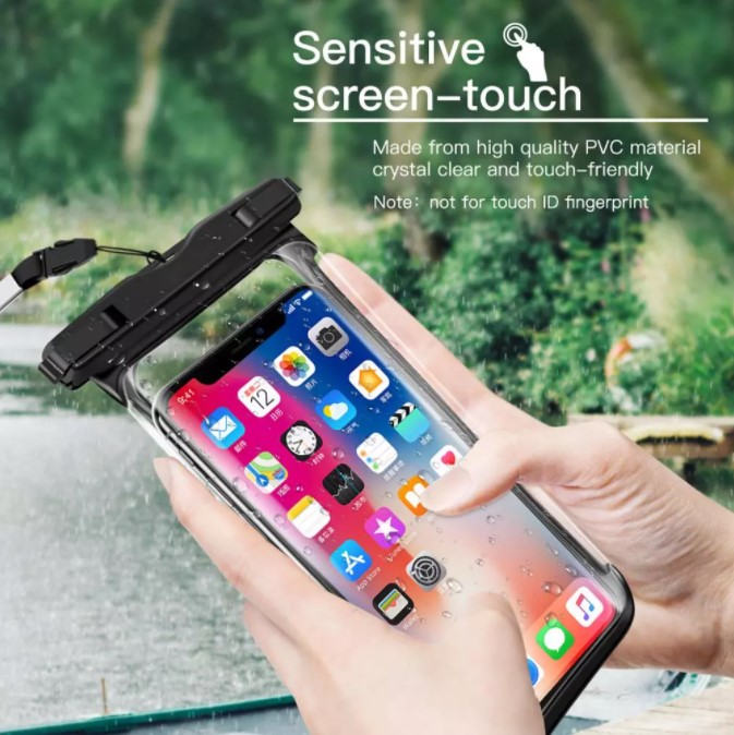 Waterproof Mobile Phone Cases Transparent Phone Underwater Storage Bag Swimming Diving Protective Swimming Bags Waterproof Phone Case Water proof Bag Mobile Phone Pouch PV Cover