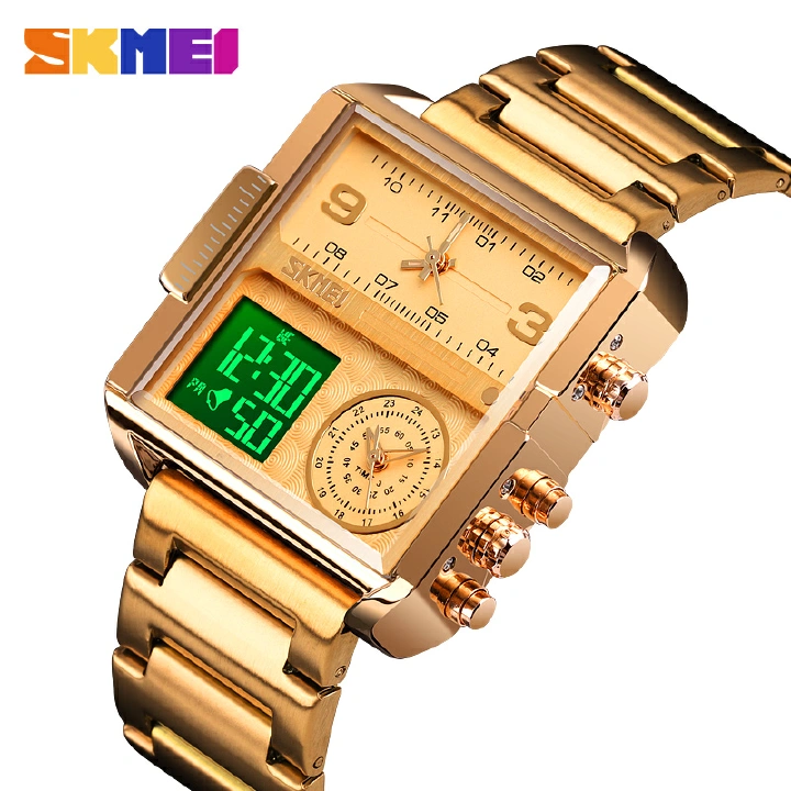 SKMEI Sports Watches Men Top Luxury Waterproof Wristwatch Men Quartz Watches Analog Digital Watches Business Watches