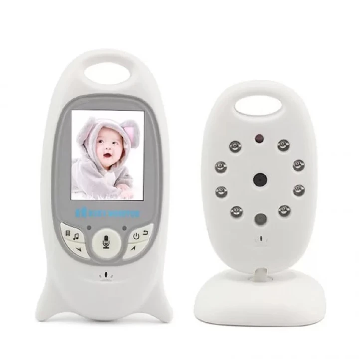 Baby Monitors CCTV Wireless 2.0'' LCD Babysitter 2 Way Talk Night Vision Temperature Security Nanny Camera 8 Lullabies