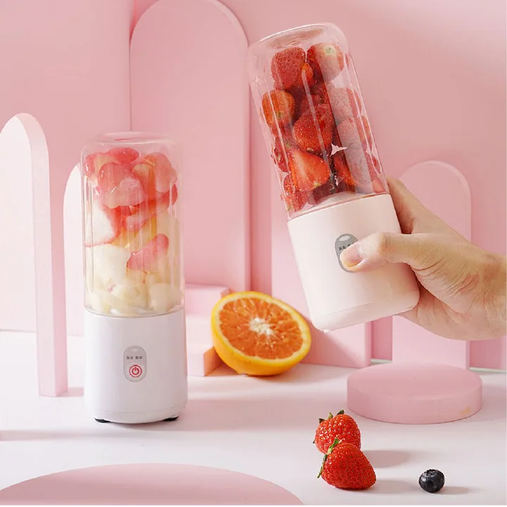 450ML Juicers Mini Portable Blenders Food Processor Household Portables Smoothie Blenders Hand Food Mixer Juicer DIY Kitchen Accessories