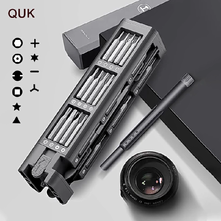 8/30/40/44 In 1 Screwdriver Set Precision Phillips Hex Magnetic Screw Bits Kit Household Repair Hand Tools For Laptop