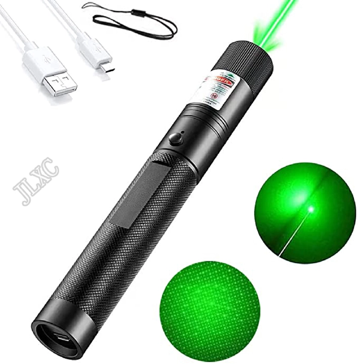 Powerful Red Green Laser Flashlight Pointer 10000m 5mw Laser 303 Sight Focus Adjustable Burning Lazer Torch Pen