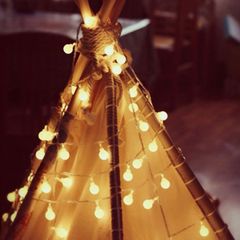 5M/10M Ball LED String Lights Outdoor Ball Chain Lights Garland Lights Bulb Fairy Lights Party Home Wedding Garden Decor 5Meter Warm White 10W