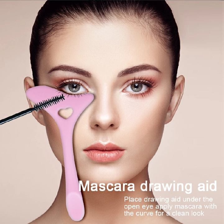 Silicone Eyeliner Makeup Stencils Wing Tips Mascara Drawing Lipstick Wearing Aid Face Cream Mask Applicator Makeup beauty tool