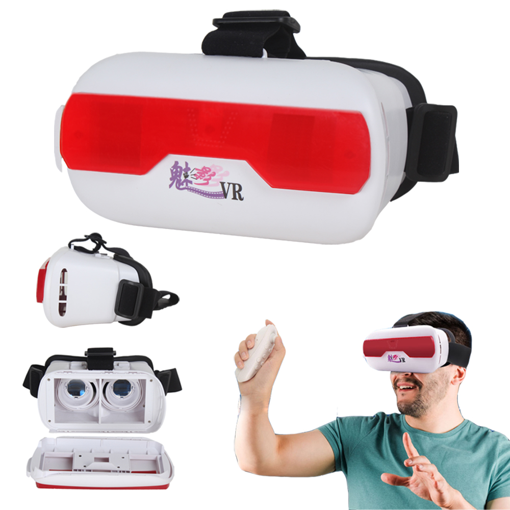 3D Virtual Reality Headset - Essilor HD lenses with the Blue light  for IOS and Android