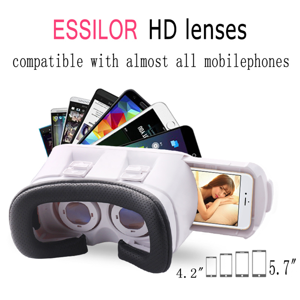 3D Virtual Reality Headset - Essilor HD lenses with the Blue light  for IOS and Android