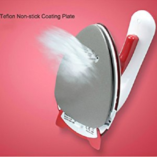 Portable steam iron Box-Red &amp;White