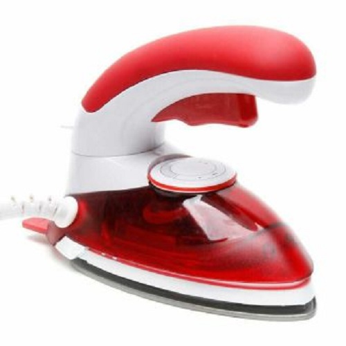 Portable steam iron Box-Red &amp;White