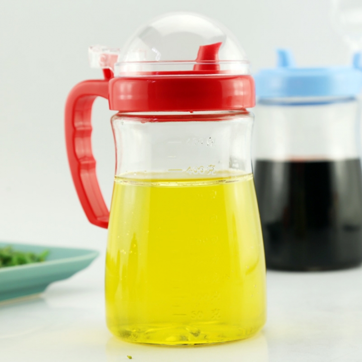 Generic Oil &amp; Vinegar Glass Bottle Dispenser
