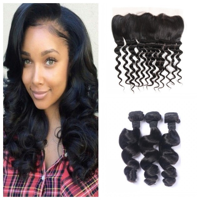 8a Brazilian Virgin Hair 100 Human Hair Weave Loose Wave 100g Pc