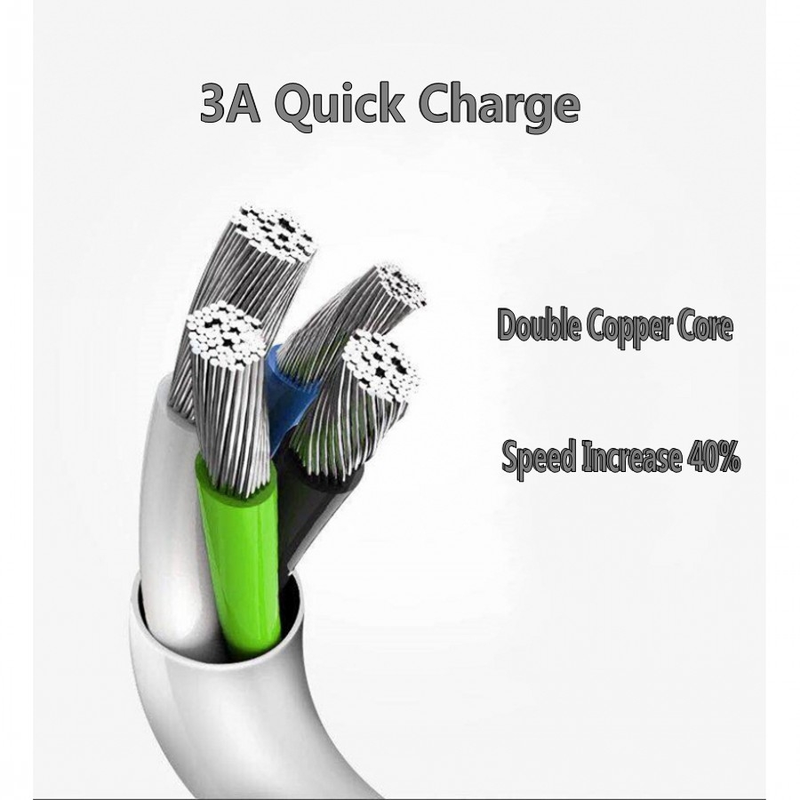 USB Data Cable Android Micro Universal Data Cable For Android 1M white 2