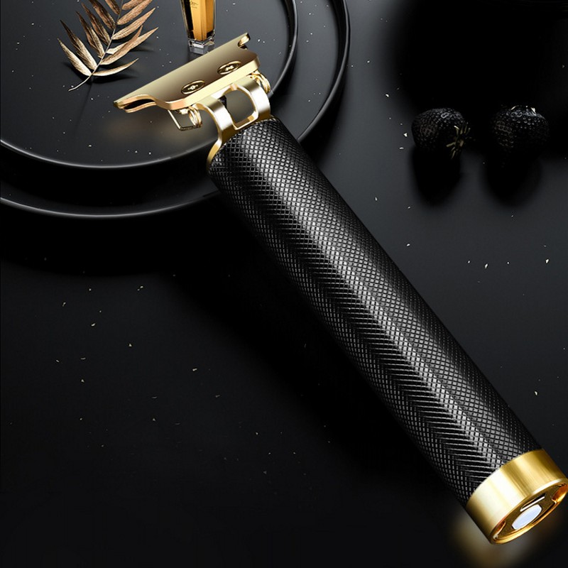Men Professional Hair Trimming Hair Clipper Fashion Hair Shaving Tools-Black