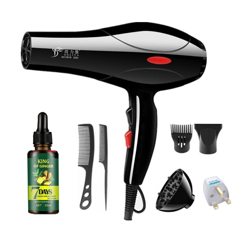 Hair Blow Dryer Hair Dryer Hair Care Oil+7 Gifts