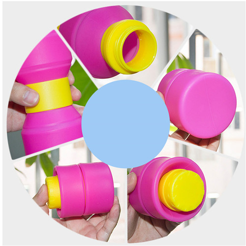 Travel Portable Foldable Silicone Water Bottle Outdoor Pports Bottle