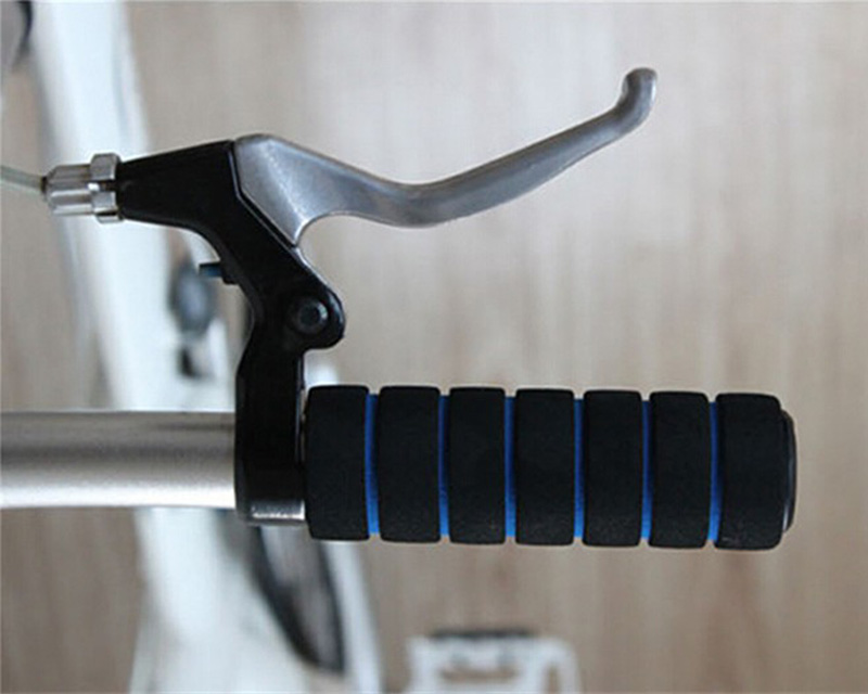 Bicycle Grips Sponge Handlebar Cover Soft Foam Anti-Slip Handle Bar for Outdoor Sports Riding Cyling