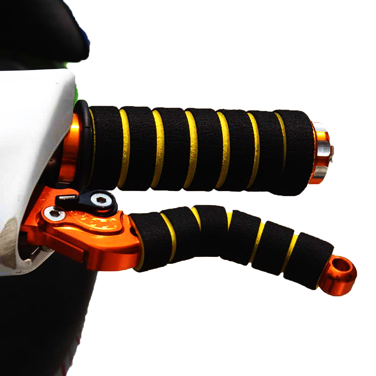 Bicycle Grips Sponge Handlebar Cover Soft Foam Anti-Slip Handle Bar for Outdoor Sports Riding Cyling