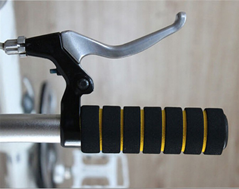 Bicycle Grips Sponge Handlebar Cover Soft Foam Anti-Slip Handle Bar for Outdoor Sports Riding Cyling