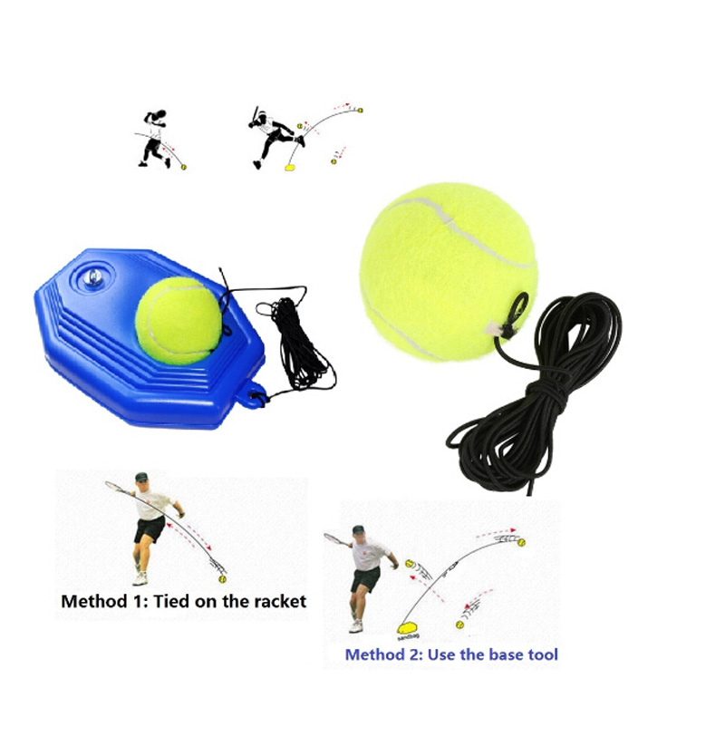 Pro&apos;s Pro Tennis Ball Trainer Set Training Equipment Plastic Pedestal for Tennis Ball