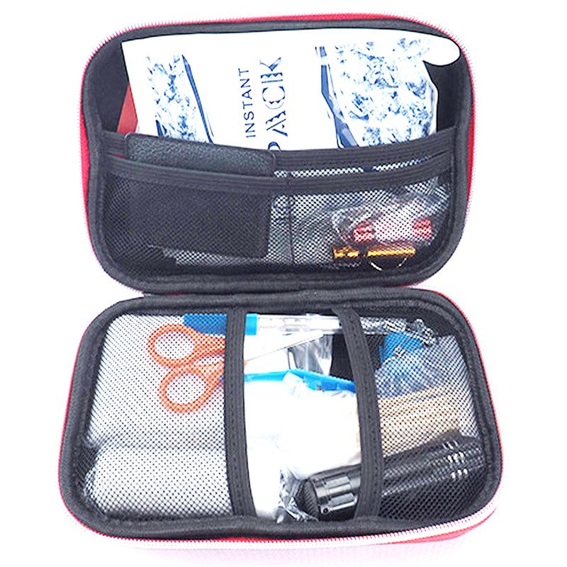 Ourdoor Mini Compact First Aid Kit Medical Emergency Bag for Home Travel Sport Wilderness Survival