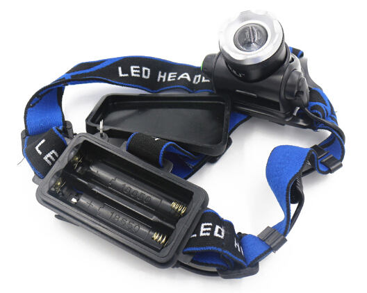 Led Headlight Headlight Zoom Waterproof 18650 Rechargeable Battery Camping Led Head Light Hunting