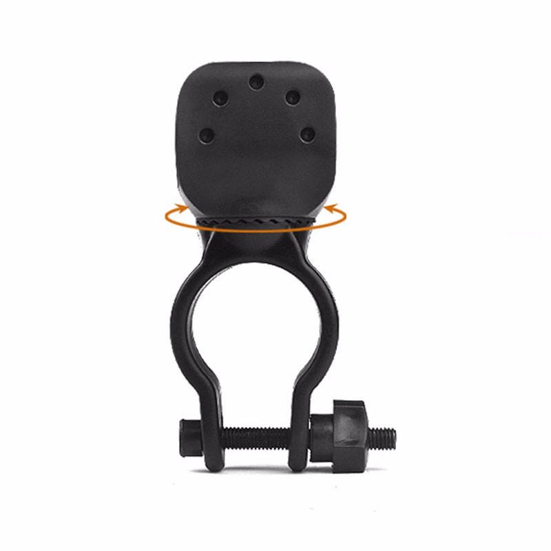 Bike Flashlight LED Torch Mount Clip 360 Degree Rotation Cycling Clip Clamp Bicycle Light Holder