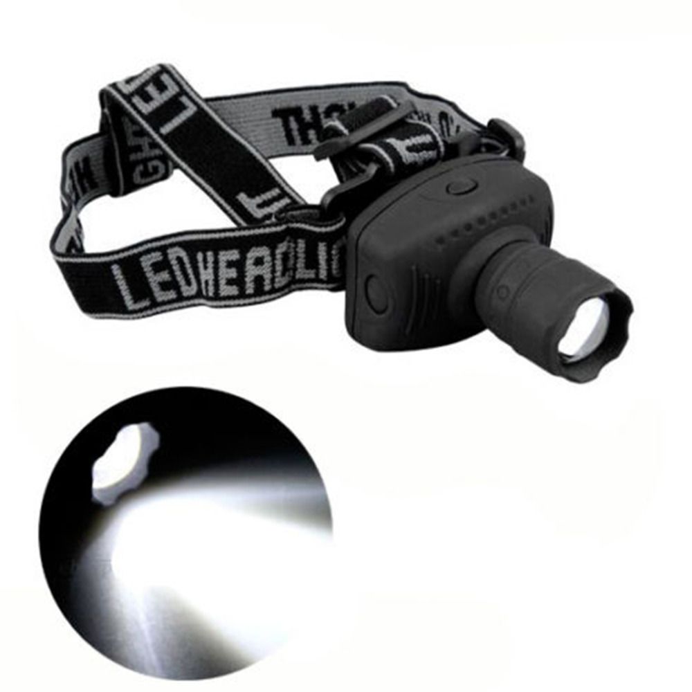 Outdoor Camping LED Headlight ABS Energy Saving Headlamp Night Fishing Head Torch LED Flashlight