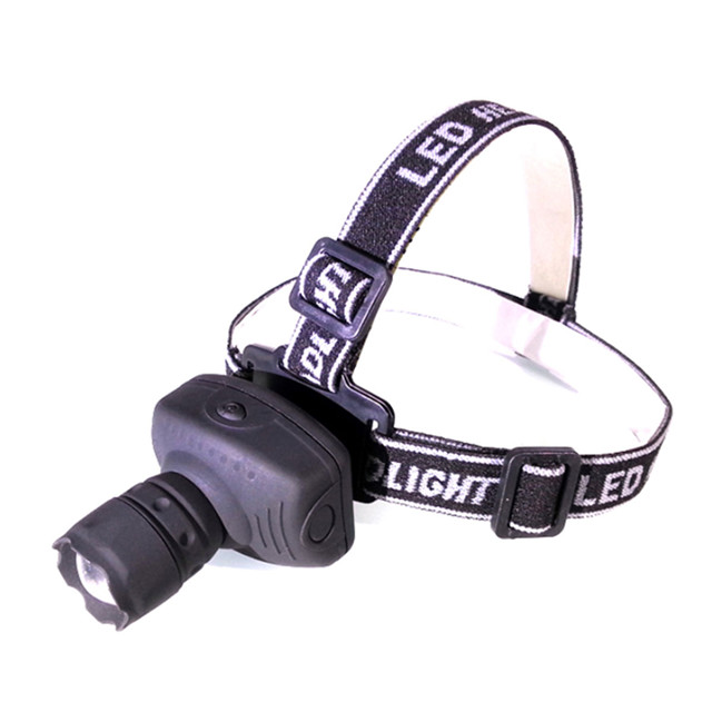Outdoor Camping LED Headlight ABS Energy Saving Headlamp Night Fishing Head Torch LED Flashlight