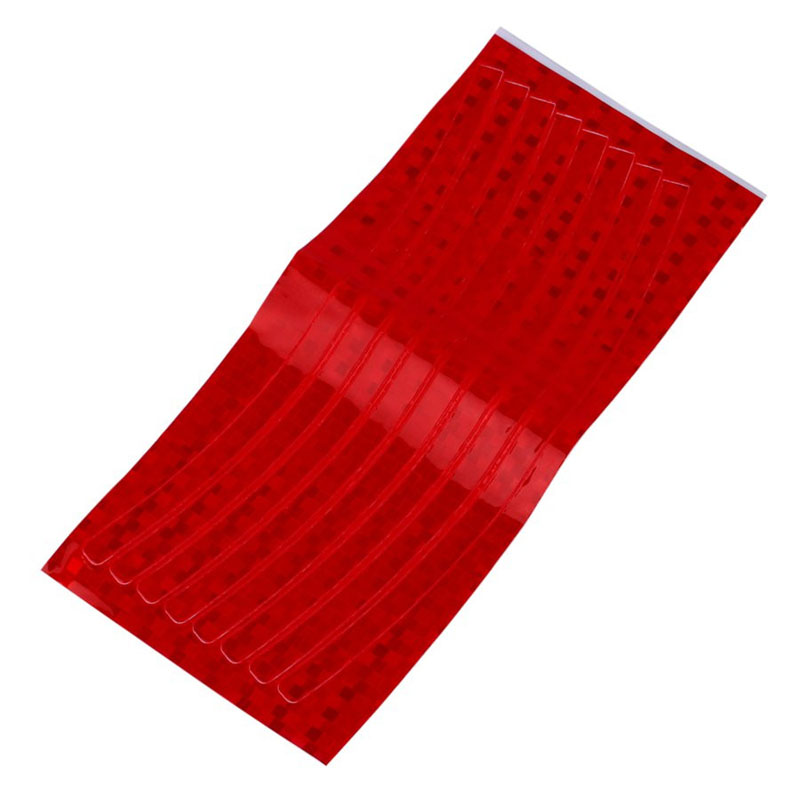 Reflective Stickers Motorcycle Bicycle Reflector Mountain Bike Cycling Security Wheel Sticker