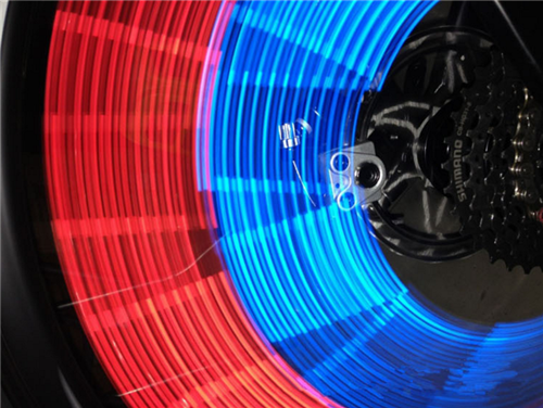 Reflective Stickers Motorcycle Bicycle Reflector Mountain Bike Cycling Security Wheel Sticker