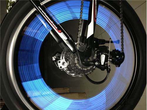 Reflective Stickers Motorcycle Bicycle Reflector Mountain Bike Cycling Security Wheel Sticker