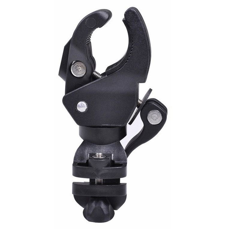 Bike Bicycle LED Flashlight Torch Bracket Mount Holder Front Light Clip Lamp Holder Mount