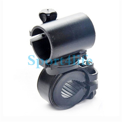 Cycling Bike Bicycle Light Lamp Stand Holder Rotation Grip LED Flashlight Torch Clamp Clip Mount