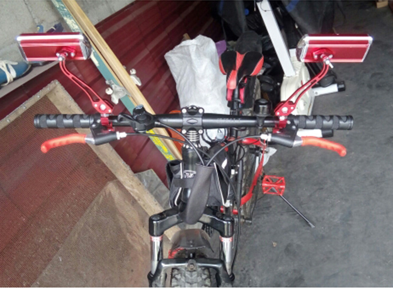 Mountain Bike Bicycle Handlebar Rearview Mirror Motorcycle Bicycle Modified Safety Rearview Mirror