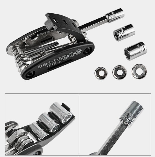 Bicycle Repair Tools Kit Hex Spoke Cycling Screwdriver Tool MTB Mountain Cycling Bike Repair Tool