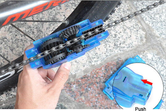 Bicycle MTB Bike Cleaning Wash Chain Device Cleaner Tool Conservation Maintenance Biking Equipment