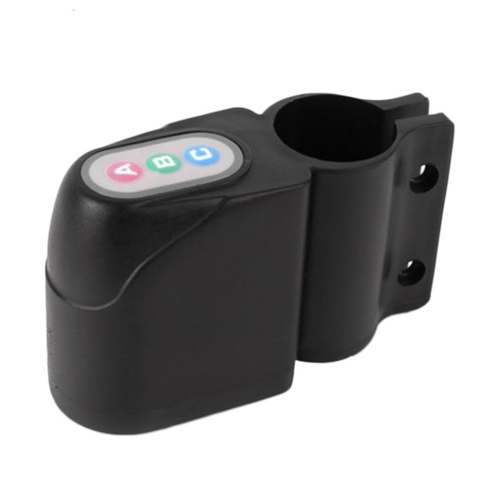 Bicycle Code Lock Bike Motorbike Cycling Alarm Anti-theft Digital Code Lock Loud Sound