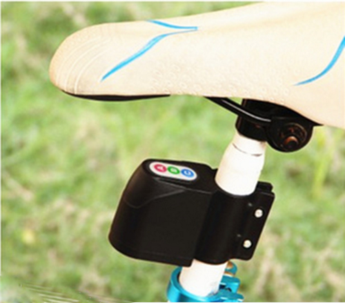 Bicycle Code Lock Bike Motorbike Cycling Alarm Anti-theft Digital Code Lock Loud Sound