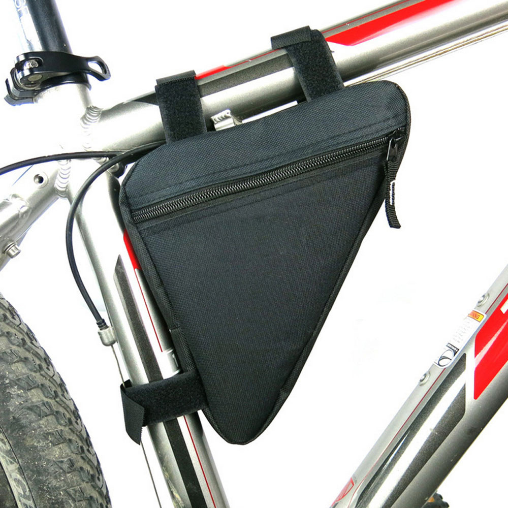 Waterproof Triangle Cycling Bicycle Bags Front Tube Frame Bag Mountain Triangle Holder Saddle Bag
