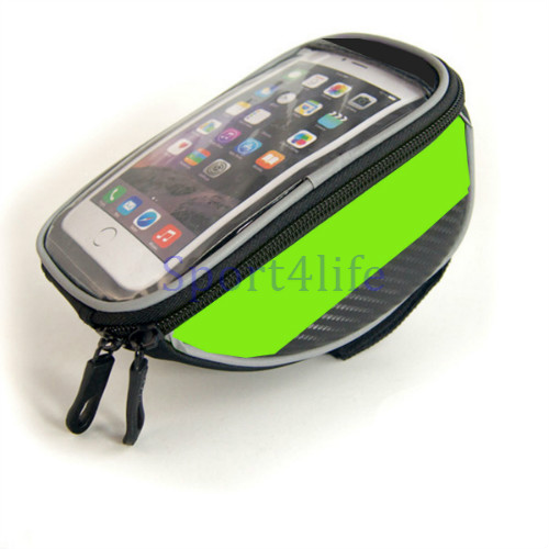 Bike Bag Touchscreen Bicycle Bag Cycling Front Top Frame Handlebar Bag For 5.5&quot; Cellphone