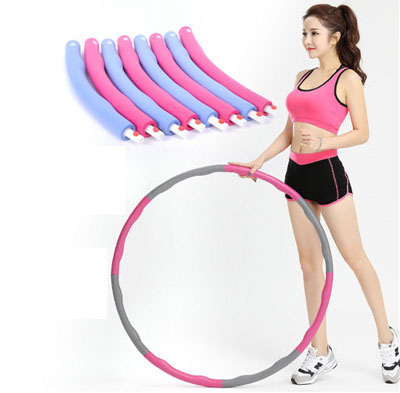 Waist Slimming Fitness Massage Foam Removable Slimming Circle Hula Hoop for Adult Children