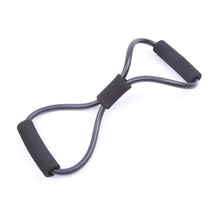 8-Type Elastic Tension Durable Rope Chest Expander Yoga Pilates Sport Fitness Belt Body Health Care