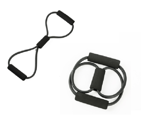 8-Type Elastic Tension Durable Rope Chest Expander Yoga Pilates Sport Fitness Belt Body Health Care