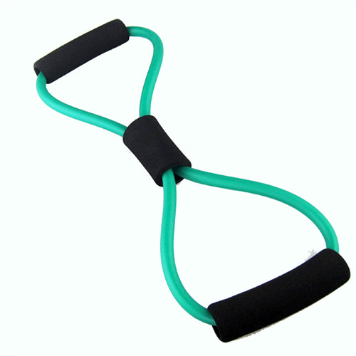 8-Type Elastic Tension Durable Rope Chest Expander Yoga Pilates Sport Fitness Belt Body Health Care