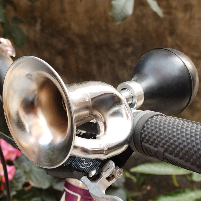 Non-Electronic Trumpet Loud Bicycle Cycling Bike Bell Vintage Retro Bugle Hooter Air Horn