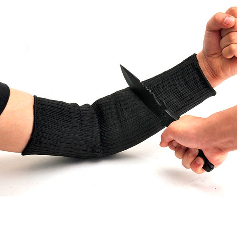 Gloves Anti-cutting Breathable Safety Arm Wrist Cut Resistant Gloves Long Butcher Steel Gloves