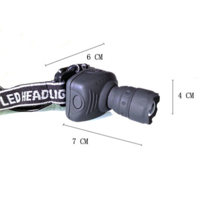 LED Headlight Strong Lumen 3 Modes  Headlamp Camping Fishing Head Lights Waterproof