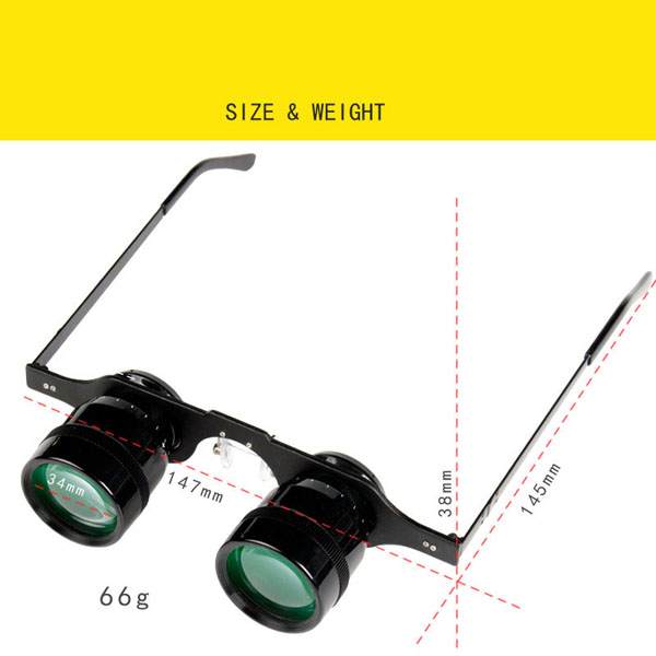 New Outdoor 10X Fishing Telescope  Binoculars for Fishing Match Camping